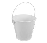 SUPVOX Bac Récupérateur de Graisse Barbecue en Métal Blanc 8x10,5x12 Cm, Collecteur D'huile de Gril Barbecue, Récipient Stable Anti-basculement pour Cuisson en Extérieur, Camping