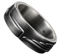 SUPVOX Bague Masculine en Métal Robuste Pendentif Ballon de Basket Rétro Taille Unique pour Doigt Accessoire de Mode Sport pour Homme Bijou de Doigt Léger et Décoratif