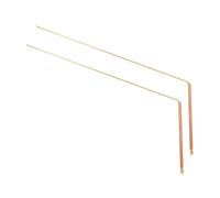 SUPVOX Baguettes De Sourcier En Cuivre 99% Pur Pour Détection D’objets Enterrés, Chasse Aux Fantômes Et Divination Par L’eau - 2 Pièces Portables, Haute Précision, Outil Multifonction Extérieur Jardin