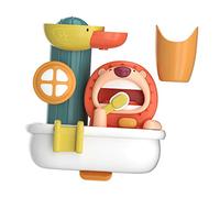 SUPVOX Bain pour Garçon Fille avec Machine à Bulles Plastique Ludique et Sûr pour Jeux de Bain Garçon Fille Design sans Bords Coupants Stimulation Sensorielle et Jeu Parent