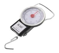 SUPVOX Balance à Bagages Portable à Crochet Jusqu'à 35 Kg, Mini Balance Suspendue Compacte en Acier Robuste pour Voyage, Peson Précis pour Valises et Bagages de Voyage