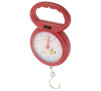 SUPVOX Balance Portable à Poignée Plastique Ergonomique, Balance Manuelle Suspendue Compacte, Échelle à Crochet Multifonction pour Pêche, la Cuisine et Bagages, Poids Couleur Aléatoire