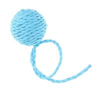SUPVOX Balle à Griffer pour Chaton avec Clochettes en Corde de Papier Remplaçable Accessoire Bleu Clair pour Arbre à Chat Interactif Stimulant Balle à Taquiner pour Chat D’Intérieur