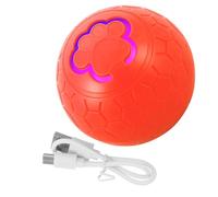 SUPVOX Balle Automatique pour Chien avec LED Lumineuse Rebondissante et Roulante Jouet Interactif Silencieux et Rechargeable pour Animaux de Compagnie Moyens