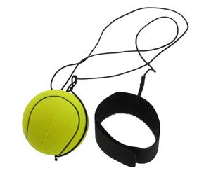 SUPVOX Balle de Rebond Poignet Caoutchouc Solide avec Corde Élastique Jeu Extérieur pour Entraînement Force Coordination et Réaction chez Adolescents et Adultes