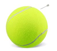 SUPVOX Balle De Tennis Géante pour Animaux De Compagnie Jouet De Jeu Surdimensionné avec Couleur Verte Vif Conçu pour Activer Le Jeu Parc
