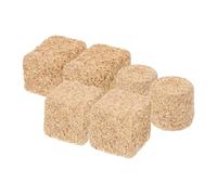 SUPVOX Balles De Foin Miniatures pour Décoration Western Lot De 6 Faux Foin en Paille Accessoires DIY pour Maison De Poupée Et Ferme pour Artisanat