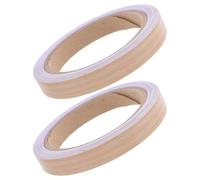 SUPVOX Bande Adhésive Décorative Effet Bois Pin, 1,5 Cm de Large X 10 M, 2 Rouleaux pour Chants de Chant, Bordure de Table et Protection des Meubles - Autocollant pour Armoires, Portes