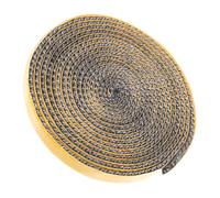 SUPVOX Bande Étanchéité Autocollante pour Poêle Corde Plate Isolante Résistante Chaleur Joint pour Porte de Four Ruban Adhésif Protection Thermique et