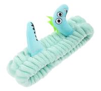 SUPVOX Bandeau Cheveux Dinosaure Vert Anis en Tissu Souple Bandeau de Maquillage et Lavage du Visage pour Femme et Élastique Accessoire Cosplay et Coiffure