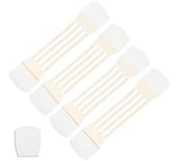 SUPVOX Bandes Liftantes Cou en Caoutchouc Beige, Autocollants Petits et Flexibles pour Lifting Visage et Cou, Faciles à Nettoyer, 1 Set