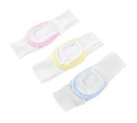 SUPVOX Bandes pour Couches en Coton Bleu Ajustables et Portables pour Bébés, Lot de 3 Pièces Pratiques pour Fixation Sécurisée des Couches Lavables
