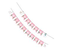 SUPVOX Bannière Anniversaire De Fête Drapeau à Tirer Suspendu Bannière De Lettres Pour Décoration