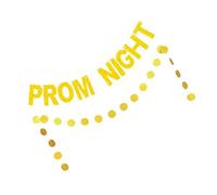 SUPVOX Bannière de Mariage Pailletée Dorée 2 Pièces, Décoration Suspendue pour Fête et Cortège Nuptial, Ornements Scintillants Légers pour Intérieur et Extérieur, Pack Décorations Fête