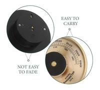 SUPVOX Baromètre Multifonction pour Intérieur Thermomètre Analogique Hygromètre et Mesure Précise Pression Station Météo Compacte pour Maison et Bureau