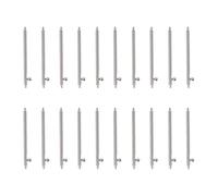 SUPVOX Barrettes à Ressort en Acier Inoxydable 20 Pcs pour Bracelet de Montre Goupilles de Bracelet et Outil de Réparation et Montres Intelligentes