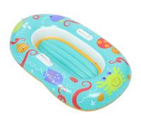 SUPVOX Bateau Pneumatique Marin Garçon Et Filles en PVC avec Accoudoirs, Barque Gonflable Petite Taille pour Jeux Aquatiques, Jouet De Piscine Sécuritaire pour Tout-Petit en Milieu Aquatique