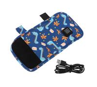 SUPVOX Biberon Portable USB et Compact pour Nourrissons Isolant Bleu Motif Dinosaure Compatible Chargeur Mobile et pour Voyage et Usage Quotidien