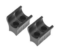 SUPVOX Bloc de Support Performance Fiable et Stabilité Renforcée 4 Pièces en Plastique Abs Noir pour Fauteuil Roulant Adapté aux Hôpitaux et Divers Scénarios