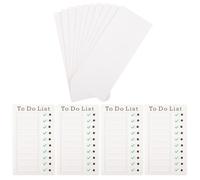 SUPVOX Bloc-notes Multifonction 14 Pièces 4 To Do List Vierges, 10 Feuilles Remplaçables, Planificateur Quotidien pour Gestion du Temps et Tableau des Tâches Ménagères, Bureau