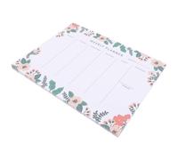 SUPVOX Bloc-Notes Planification Hebdomadaire 23X17.7 CM, Agenda pour Bureau Espace Notes, Conçu pour Gestion de Tâches et Planning Scolaire