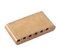 SUPVOX Bloc Tremolo Laiton pour Guitare Compatible Mim et Classic Remplacement Durable et Facile à Installer