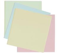SUPVOX Blocs-notes Autocollants Couleur Pastel 400 Pcs, Papier Adhésif Résistant, Notes Mémo Portables pour Bureau, École et Maison, Accessoires Pratiques pour Organisation