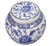 SUPVOX Bocal Chinoise Hermétique Pour Thé Récipient Esthétique Avec Couvercle Pour Stocker Aliments Secs Et Thés Fins