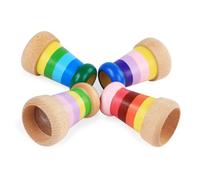 SUPVOX Bois Éducatif pour Garçon Fille Ans Dobservation avec Grand Coloré Bois de Hêtre Stimule Imagination et Curiosité Scientifique Cadeau Anniversaire Garçon Fille