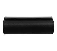 SUPVOX Boîte à Montres Ronde en Cuir PU Noir 3 Emplacements Organisateur Compact pour Montres et Bijoux Portable et Résistant pour Voyage et Rangement Maison