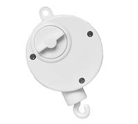 SUPVOX Boîte à Musique Garçon Fille Éducatif avec Mécanisme à Remontage pour Lit Support de Cloche Apaisant Blanc