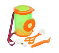 SUPVOX Boîte à Spécimens Éducative Transparente avec Base Stable Kit Observation Nature pour Garçon Fille Extérieur Scientifique pour Collection et Exploration