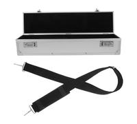 SUPVOX Boîte de Rangement avec 8 Emplacements en Alliage D'aluminium Argentée Serrure à Double 3 Chiffres, Poignée Pratique pour Couteaux de Chef, Usage Domestique