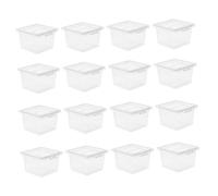 SUPVOX Boîte D'élevage De Reptiles Transparente, 20 Pièces, Boîte Multi-usages pour Lézards, Geckos, Serpents Et Insectes, en Plastique PP Robuste, pour Transport