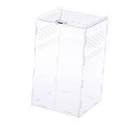 SUPVOX Boîte Pratique pour Reptiles et Alimentation Insectes Acrylique Transparente Habitat Confortable et Facile à Nettoyer avec Ventilation pour Reptiles et Phasmes