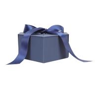 SUPVOX Boîte Présent de Cœur Bleu Marine Petite Boîte D’emballage pour Anniversaire et Mariage Coffret Présent Léger et Portable Pratique pour Cosmétiques et Souvenirs