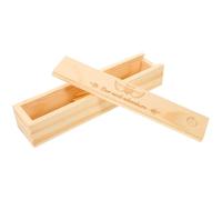 SUPVOX Boîte Souvenir de Grossesse en Bois Cœur Coffret pour Tests de Grossesse pour Futurs Parents et Famille Idée Souvenir Naissance Personnalisée Kit Annonce Bébé