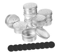 SUPVOX Boîtes de Formation Olfactive Chien Aluminium avec Points Magnétiques Boîte Compacte Légère pour Entraînement Nez Outil Polyvalent pour Dressage et Suivi des