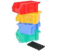 SUPVOX Boîtes en Plastique pour Composants Étui à Articles Divers, Légères et Portables, Design Créatif, pour Fournitures de Bricolage et Matériel