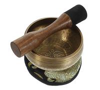 SUPVOX Bol Chantant Artisanal pour et Durable et Portable Bol Sonore Bouddha pour Relaxation et Nettoyage des Chakras