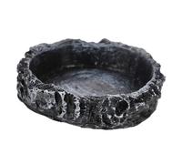 SUPVOX Bol Eau Reptiles Jaune Petit Mangeoire Stable pour Tortues Lézards et Geckos Plateau Multifonction pour Nourriture et Eau Pet Feeding Bowls Reptile Food Basin Water Storage