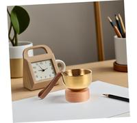 SUPVOX Bols Chantants Mini Bol Chantant Bouddhiste avec Cloche De Prière pour Maison Voyages Outil De Méditation Sonore