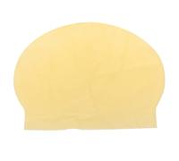 SUPVOX Bonnet Chauve en Latex Jaune, Couvre-chef Cosplay 1 Pièce, Accessoire Costume Garçon et Filles Garçon pour Soirées Déguisées, Maquillage Halloween, Postiche pour Crâne Chauve,