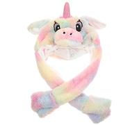 SUPVOX Bonnet Oreilles Lapin Qui Bouge pour Chapeau Peluche pour Fête Carnaval Cosplay et Carnaval