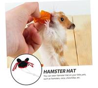 SUPVOX Bonnet pour Hamster Bonnet pour Chinchilla Accessoire pour Animaux Chapeau pour Petit Animal