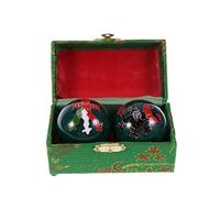 SUPVOX Boule de Santé Chinoise Traditionnelle pour Gong et Le Soulagement (Bleu)