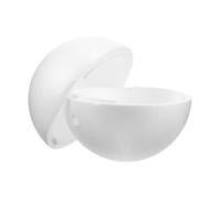 SUPVOX Boules de Mousse Artisanales Blanches Creuses 14 Cm pour Loisirs Créatifs et Décoration Mariage Diy, Sphères Rondes Mousse à Peindre pour Projets Scolaires et Bricolage