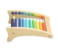 SUPVOX Boulier Bois Éducatif pour Garçon Fille de Calcul Manuel Mathématique Montessori Jeu Apprentissage Créatif pour Garçons et Filles Ans