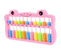 SUPVOX Boulier Coloré Perles Plastique pour Garçon Fille Outil Éducatif de Calcul Mathématique Chinois Petit Format Pédagogique pour Élèves Améliore Rapidité et Précision Arithmétique