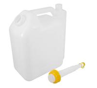 SUPVOX Bouteille Mélangeuse D'huile Moteur 4l avec Bec Verseur pour Tronçonneuse et Tondeuse à Gazon, Flacon Doseur Précis en Plastique Abs, Outil de Jardinage Deux Temps Facile